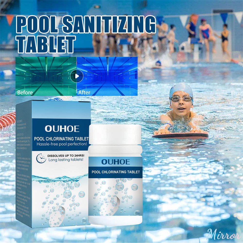 116g Pool Maintenance Multi-functional Tablet Chemical Composition ...