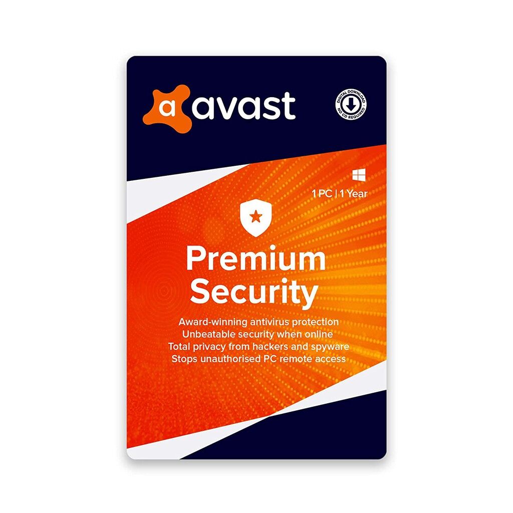 Avast Premium Security For Desktop PC/ Laptop Notebook 2024 (Window ...