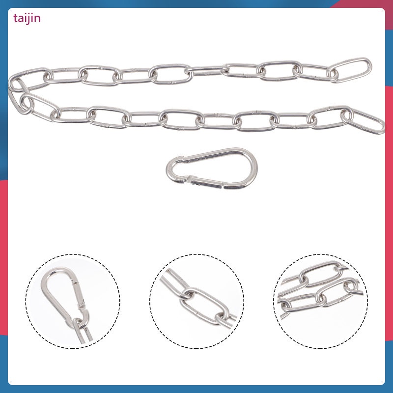 Gym Handles Attachment Chain Home Gym Pulley System Dual Grip Tricep