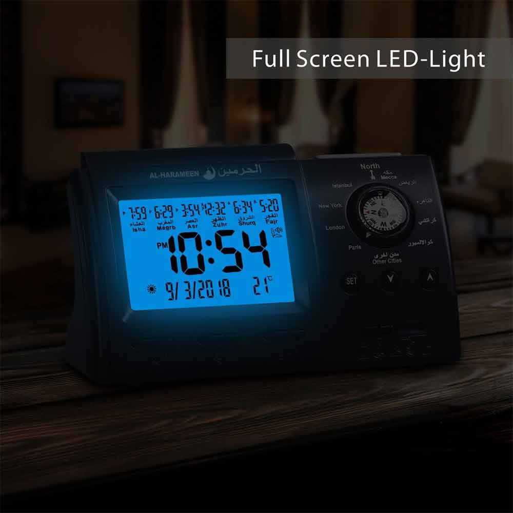 HA3005 Cross border Perpetual Calendar Desktop Alarm/Table Clock