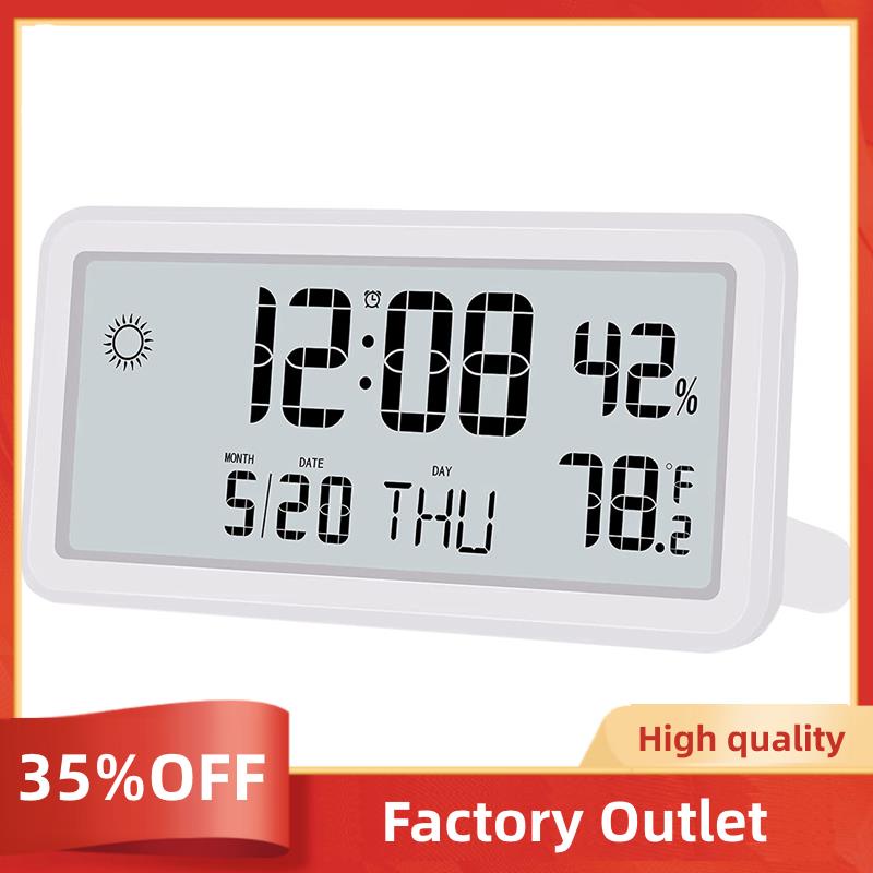 Alarm Clock for Bedroom,Digital Wall Clocks,With Date,Week,Indoor