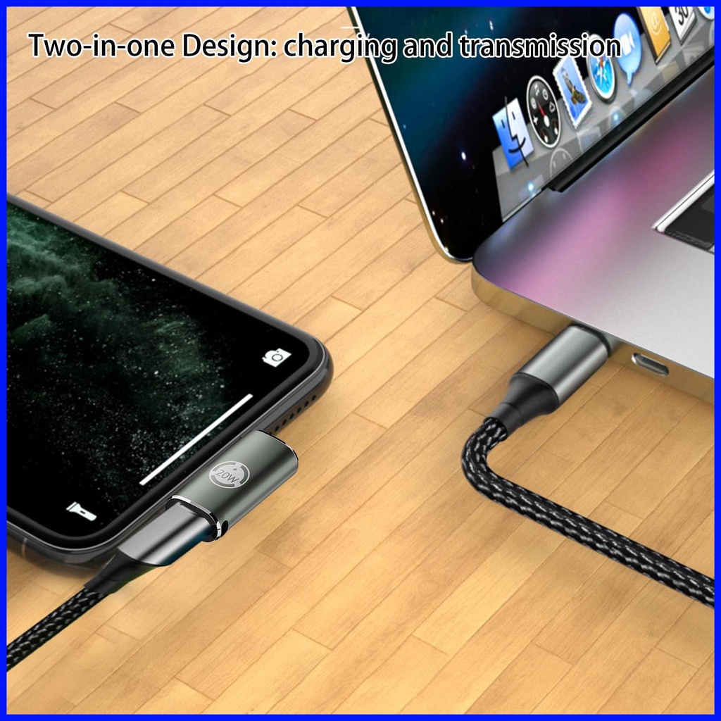 20w Typec FeMale To 8Pin Male Adapter USB C Cable Converter Charging