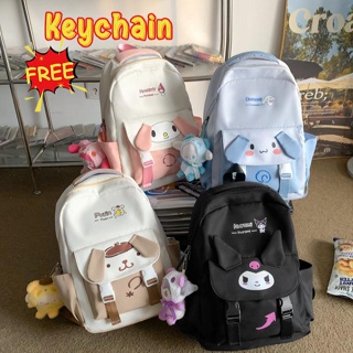 1pc Backpack For Girls' Middle School Students, Large Capacity Korean Style  Shoulder Bag For College And Junior High School Students