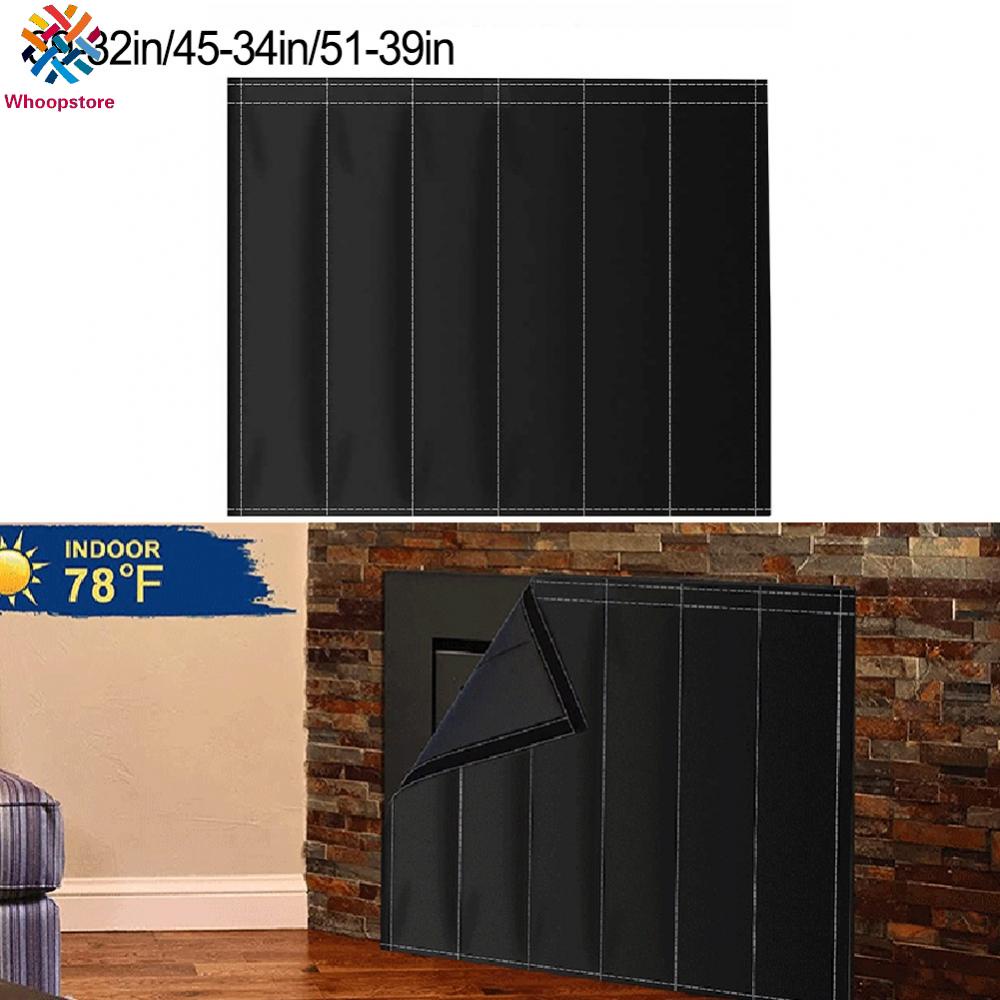 Fireplace Blocker Blanket Prevents Heat Loss Overnight Chimney Draft