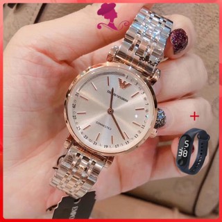 Emporio Armani watch Fashion Women s Watch quartz stainless steel waterproof watch 71357 Shopee Malaysia