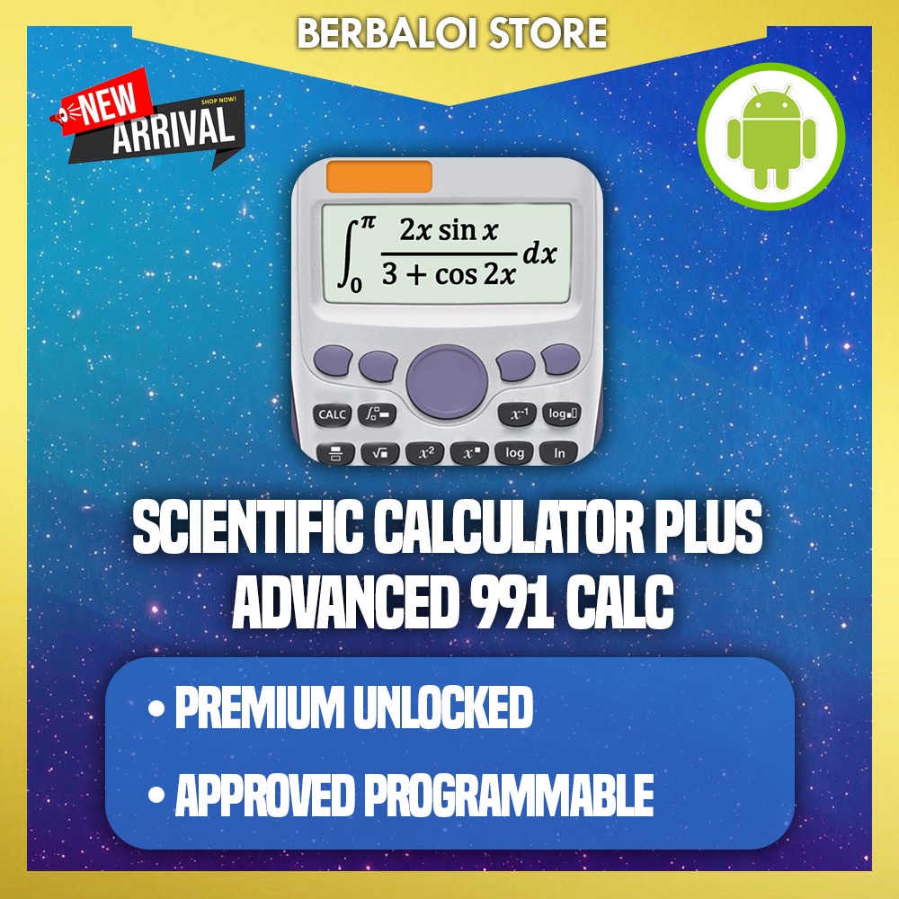 Scientific calculator plus advanced 991 calc MOD LIFETIME WARRANTY