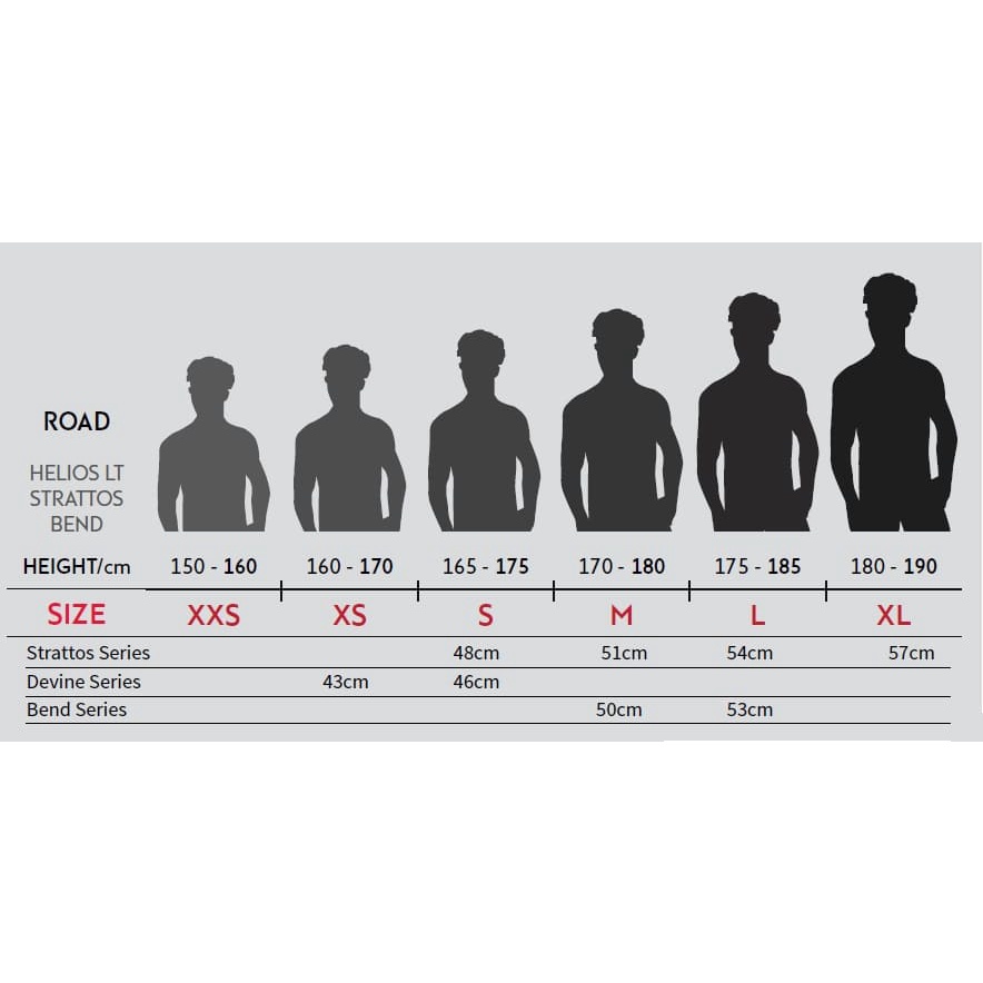 Strattos size chart sale