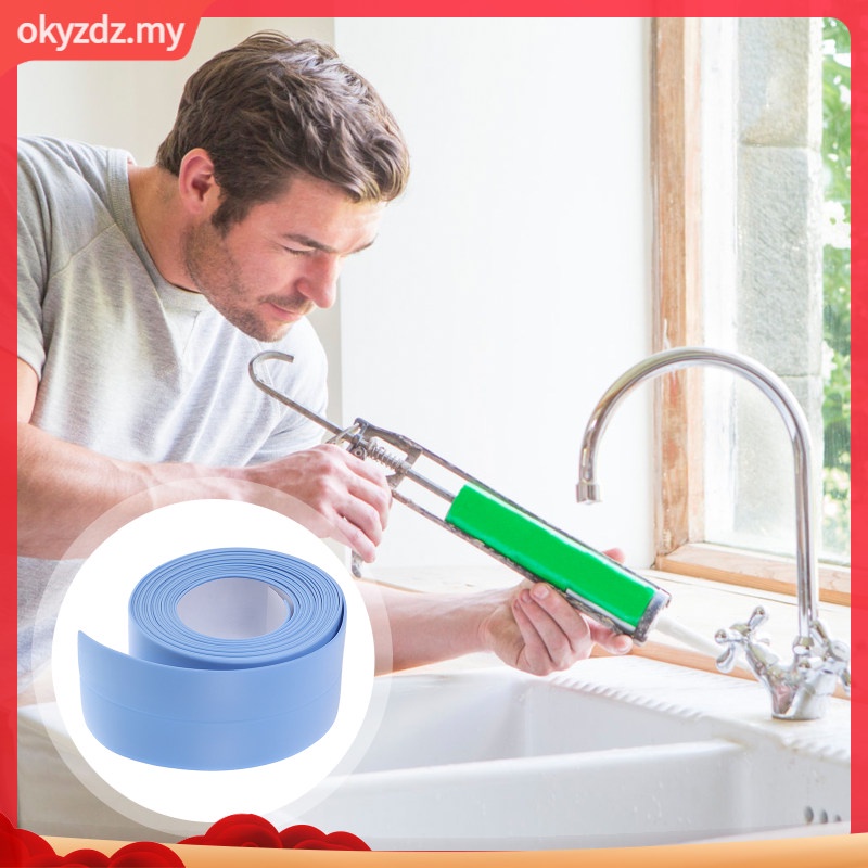 Kitchen Sink Sealing Tape Bathroom Caulk Strip Sealant Seam Waterproof