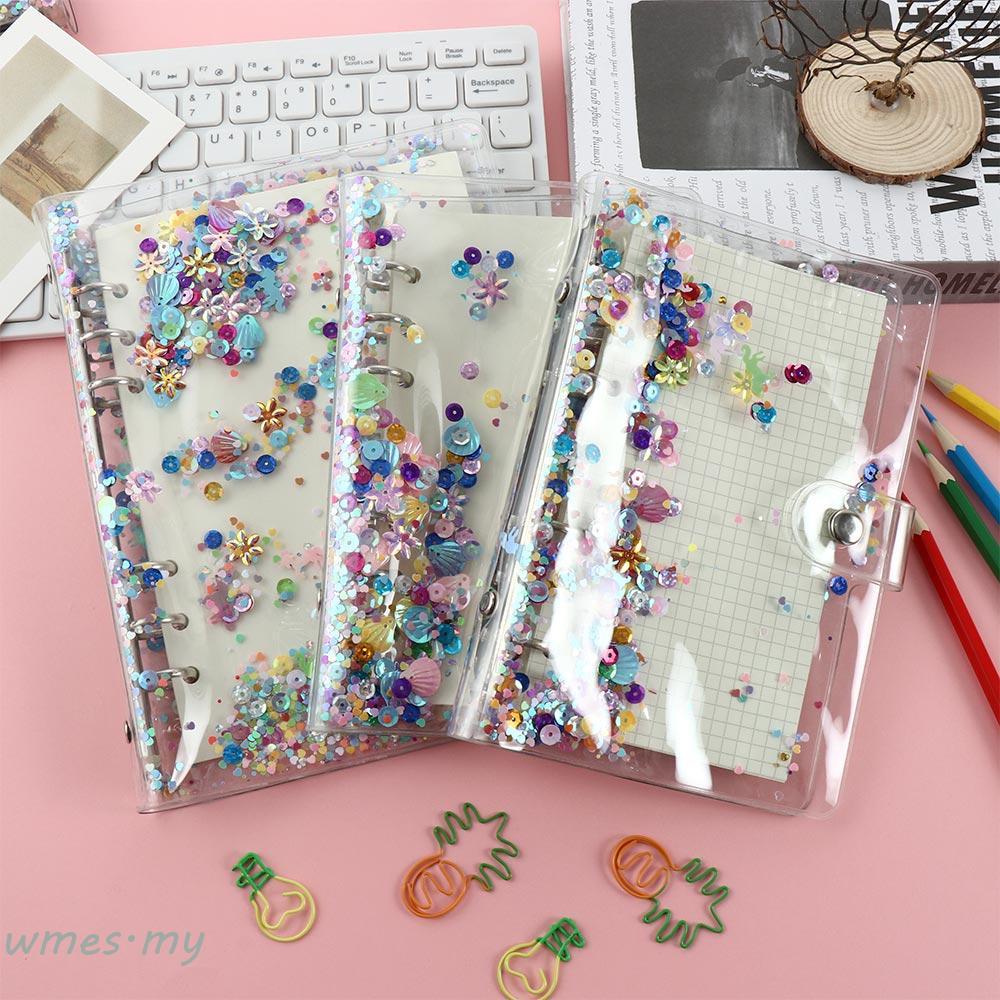 WMES1 Notebook Cover Soft PVC Office Supplies Planner Protector