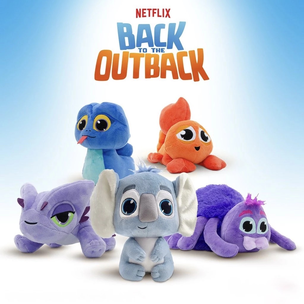 New Back to the Outback Plush Toy Movie Frank Maddie Soft Cartoon