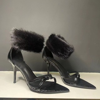 Feather hot sale heels ysl