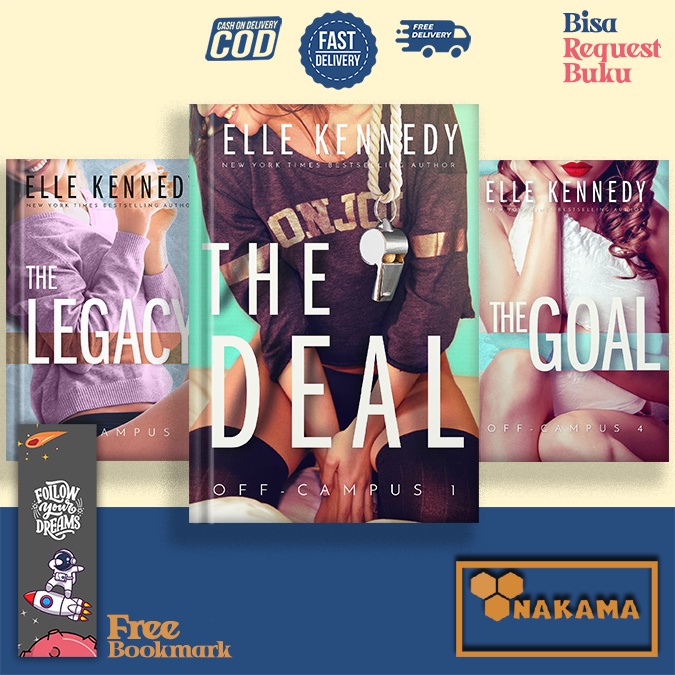 The Deal (OffCampus) Series Elle Kennedy (English Version) Shopee
