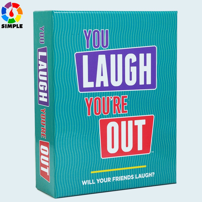 You Laugh You're Out - The Official Family Game Where If You Laugh, You ...