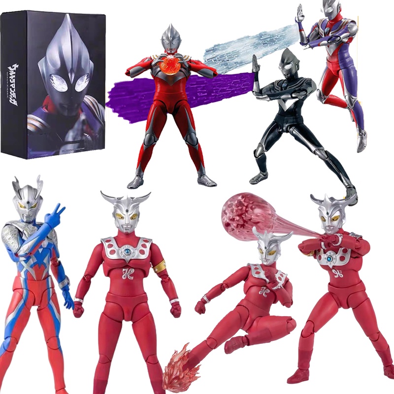 Shf Ultraman Leo Zero Rabbit Form Tiga Jack Victory Articulado S H ...