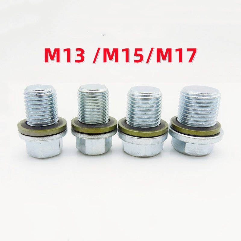 1PC Car Oil Pan Drain Screw Oil Pan Bolt Oil Plug M13/M15/M17 | Shopee ...