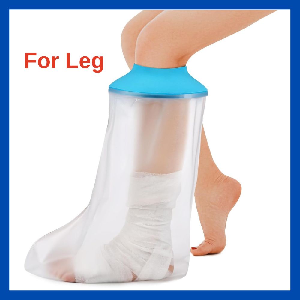 READY STOCK Waterproof Leg Cast Wound Cover Protector Shower Bath Cover ...