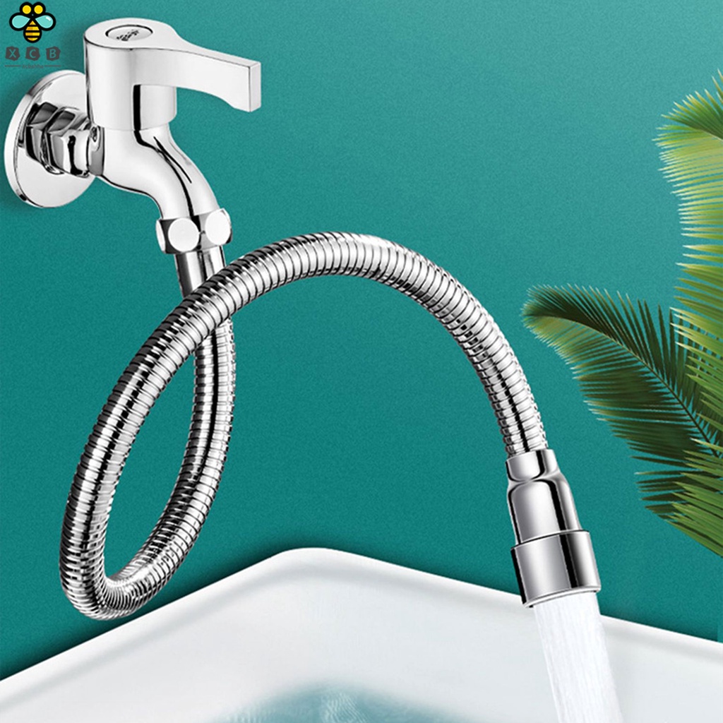 AGY Stainless Steel Universal Faucet Extender 360° Rotation Kitchen