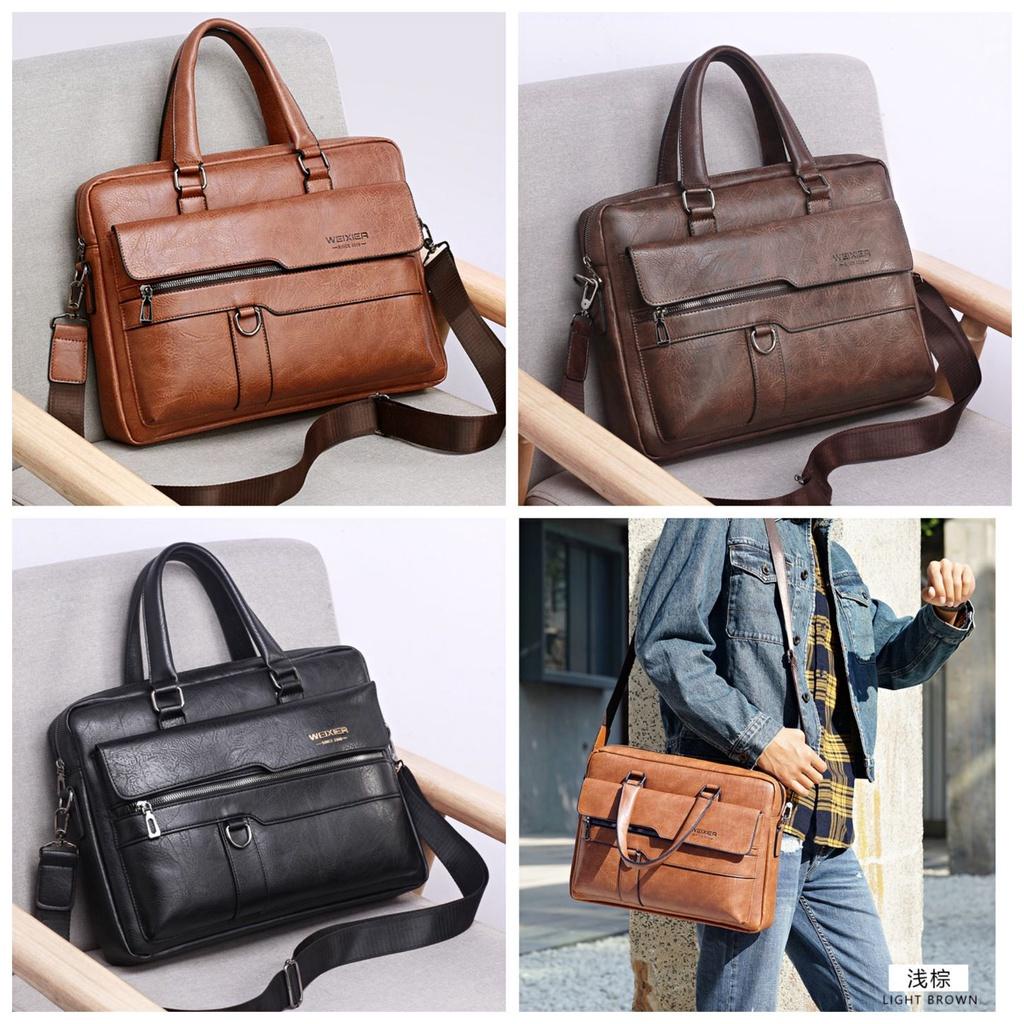 Q) W8619 Quality Water Resistant Large Volume Weixier Synthetic Leather ...