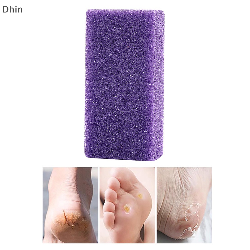 Foot Pumice Foot, Square Pink Hard Dead Skin Remover Scrubber, Nail To –  BABACLICK