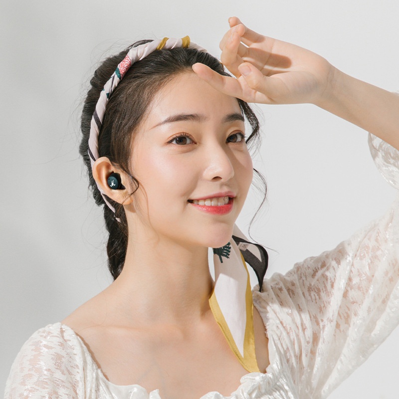 Earphone Wireless White Bluetooth Earphone White Wireless Accessories