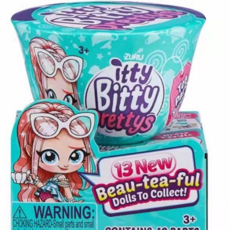 Zuru New Plush Dolls Crossdressing Queen Afternoon Tea Party Play