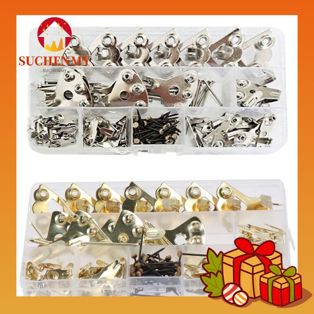 SUCHENMY 120 Pieces Picture Hangers, Modern/Fashion Iron Picture ...