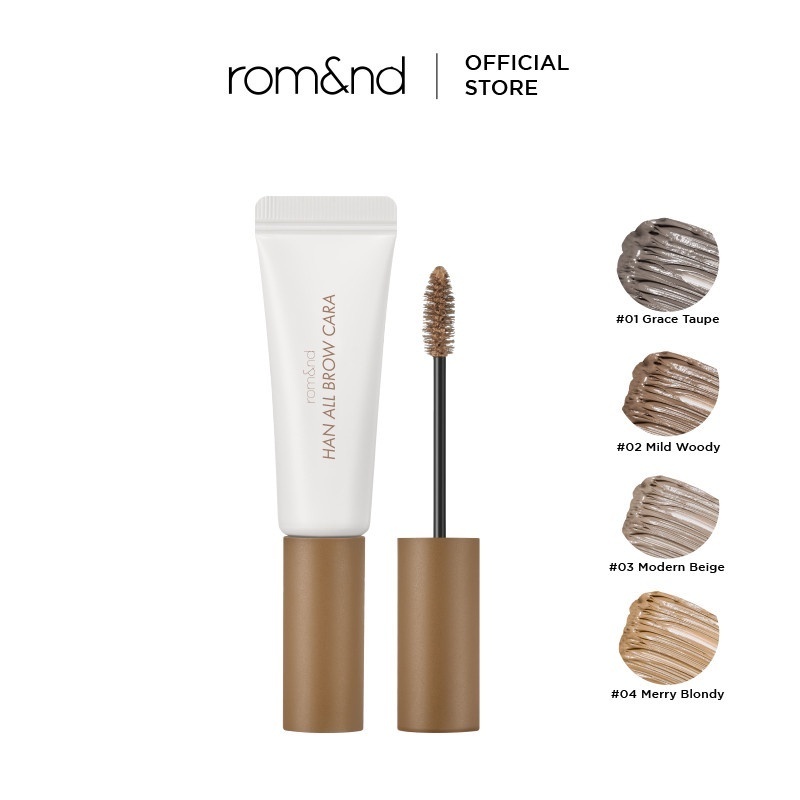 ROMAND Han All Brow Cara/Fixer - 4 Color to Choose | Shopee Malaysia