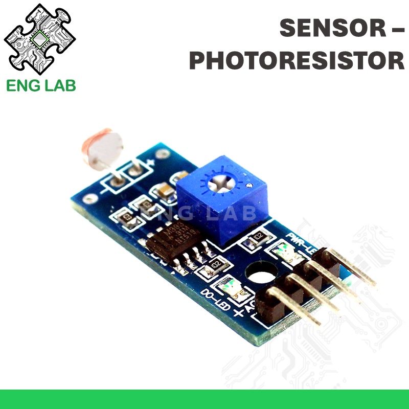 ENGLAB★4Pins Ambient Optical Light Sensor Module Photoresistor Light