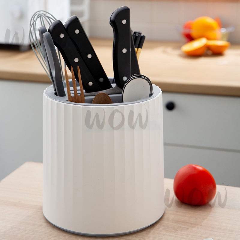 VeGue Cutlery holder 360 ° rotating multifuntion knife chopstick holder ...