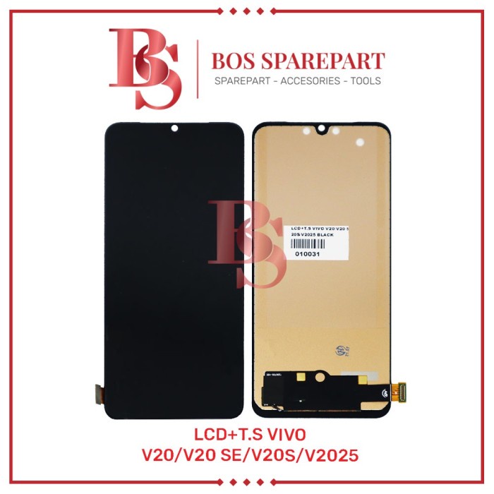 HITAM Lcd TOUCHSCREEN VIVO V20 V20 SE V20S V2025 V21 4G V23E INCELL