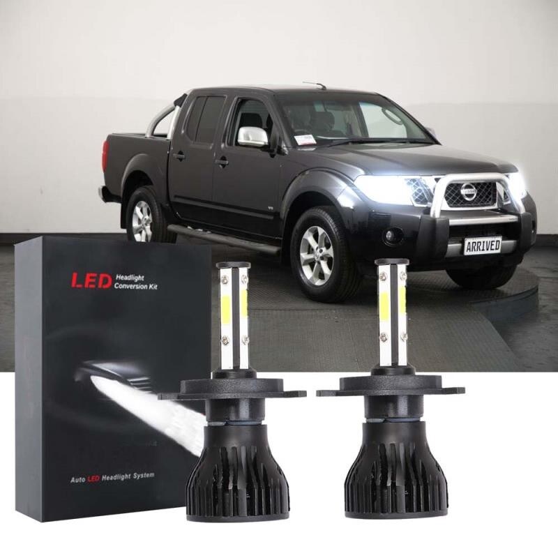FOR Nissan Navara (D40) 2007 2014 (Head Lamp) 2pc LED Headlight