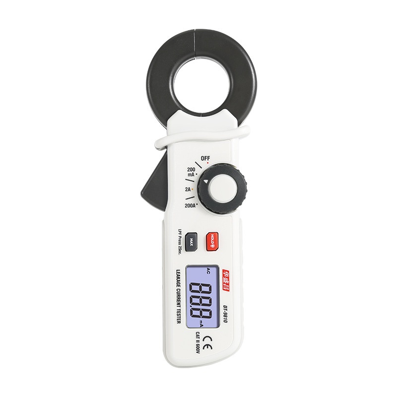 Medidor De Pinza DT-9810 Para Corriente De Fuga AC - Resolución 0.1 MA, Autorangro, Detector De Fallos Eléctricos