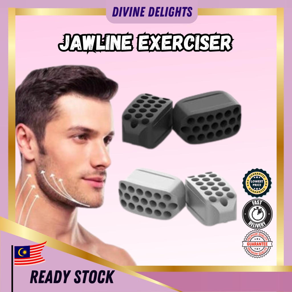 Jaw Training Jawline Exerciser Double Chin Black Chin Trainer Facial
