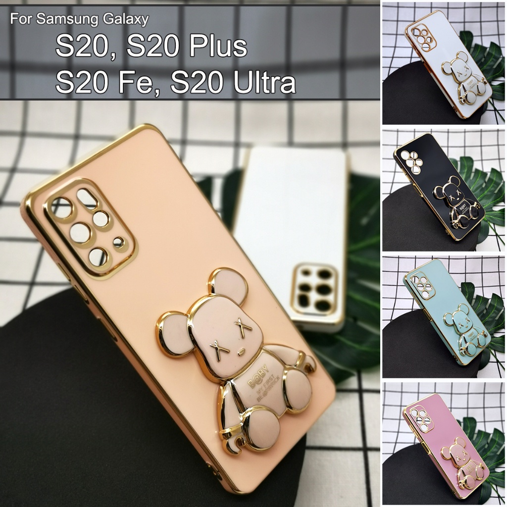 Samsung Galaxy S20 S20 Plus Ultra S20 FE S20+ Cute Fat Bear Mobile