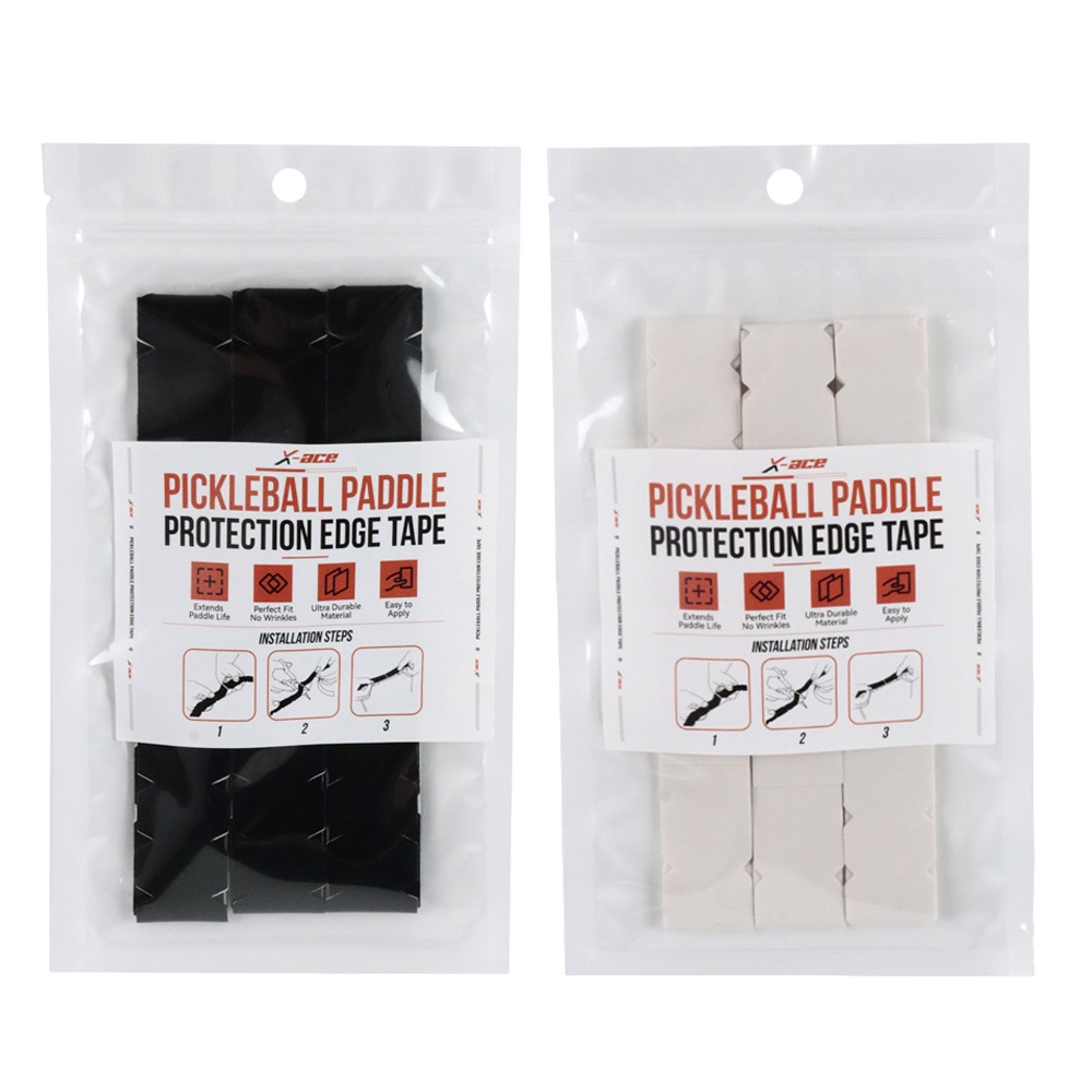 3Pcs Pickleball Paddle Protection Tape, Paddle Head Edge Guard , Racket