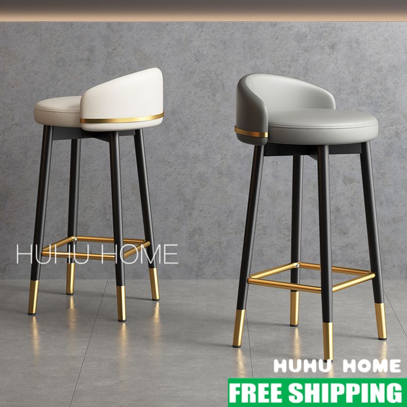 Nordic Luxury Highend Bar Chair Family Living Room Dining Room Ba