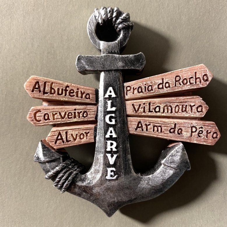 Portuguese tourist destination ALGARVE creative threedimensional road