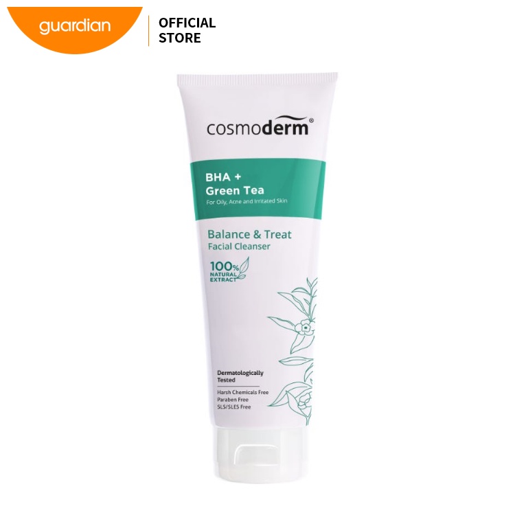 Cosmoderm Natural Balance & Treat Facial Cleanser 100Ml | Shopee Malaysia