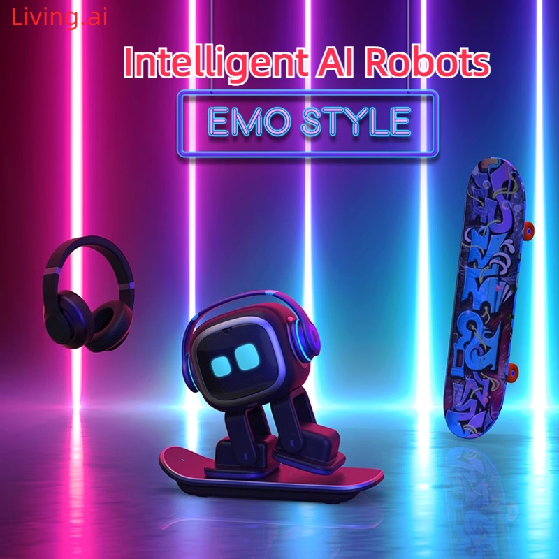 Living.ai Emo Smart Robot AI Voice Interactive Emotional Robot emopet
