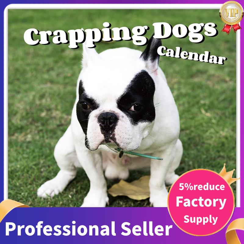 1 PCS 2024 Wall Calendar 2024 Calendar 12 Monthly Pooping Dogs Calendar   Sg 11134201 7rbne Lokslk01p4a8e1