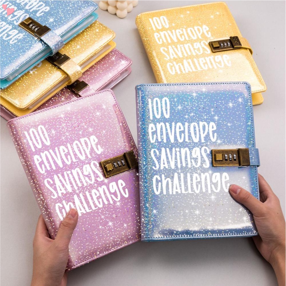 100 Envelope Money Saving Challenge Saves You $5,050, Savings binder ...