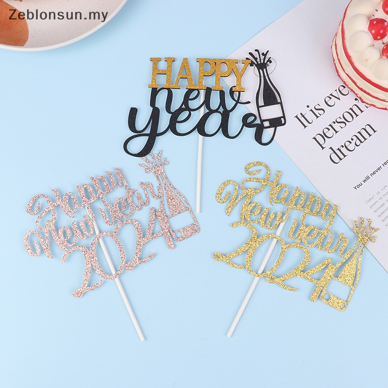 2024 CNY 1Pc Hello 2024 Cake Topper Happy New Year Toothpick Cheers   Sg 11134201 7rbne Loqid6ixv1fs81