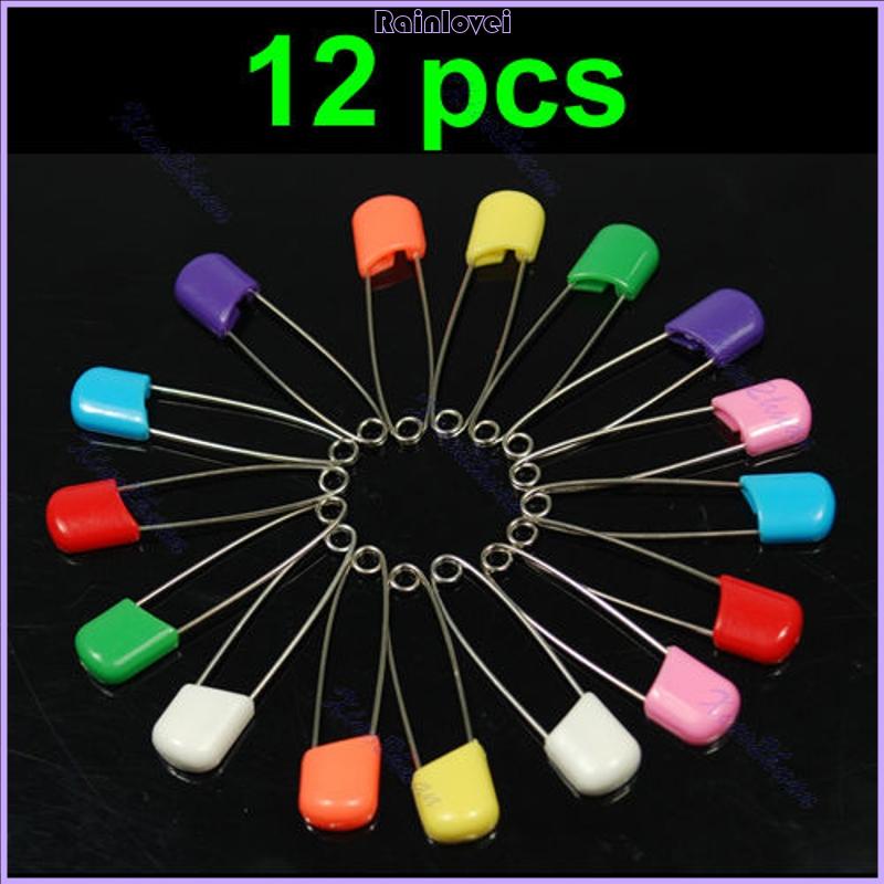 Large Safety Pins Heavy Duty BESTOYARD 200 Pcs Child Safety Pins Baby ...