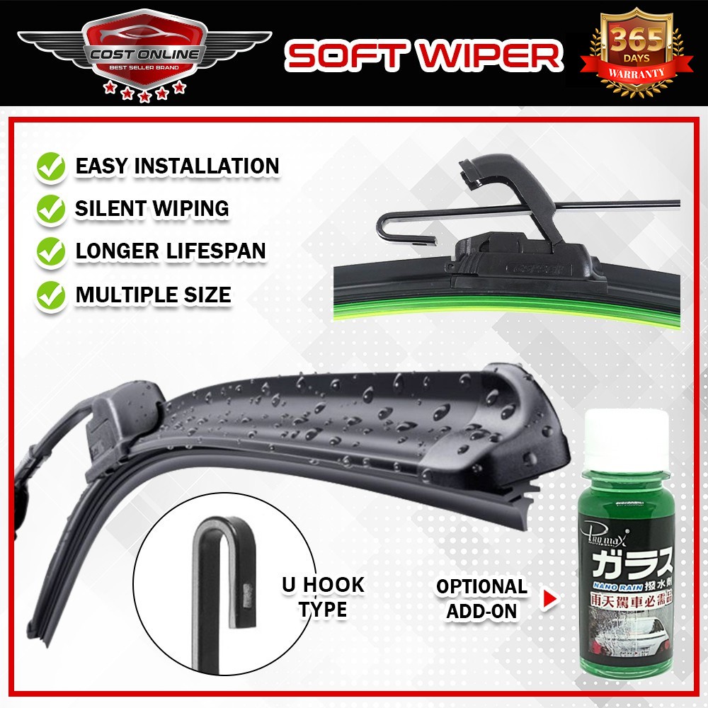 Japan SiliconeCar Wiper Perodua Proton Toyota Honda Mazda Nissan ...