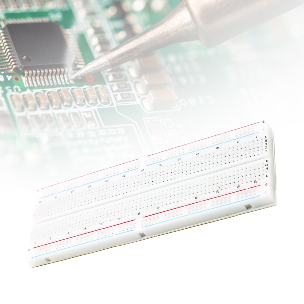 MB-102 Breadboard Solderless Circuit Experiment Module 830 Tie Points ...