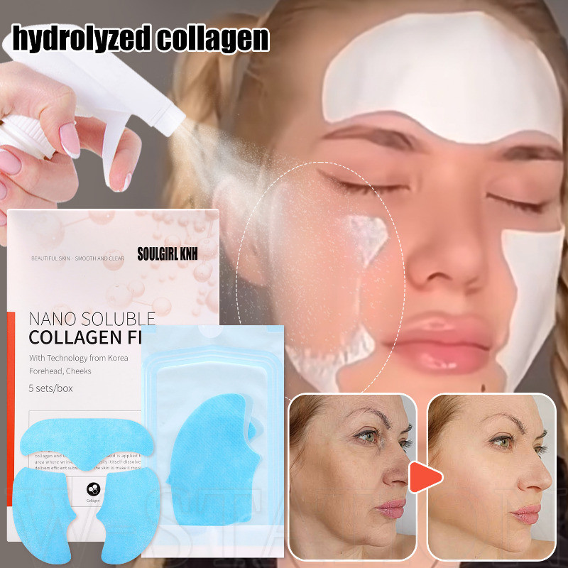 Water-Soluble Collagen Mask - Hydrating, Brightening, Moisturizing ...