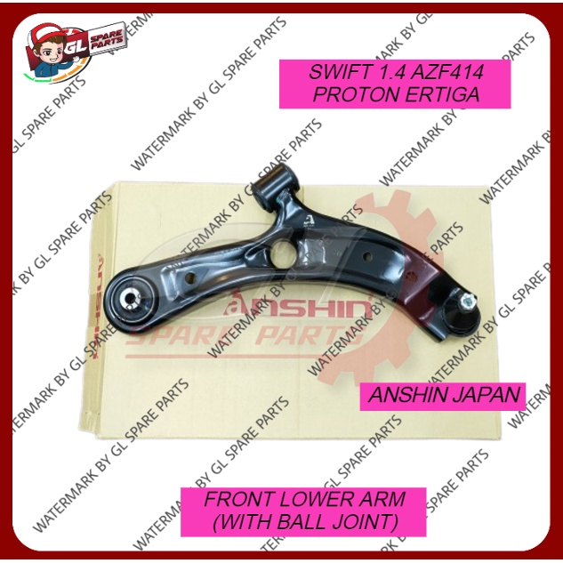 FRONT LOWER ARM SUZUKI SWIFT 1.4 AZF414 PROTON ERTIGA (ANSHIN JAPAN