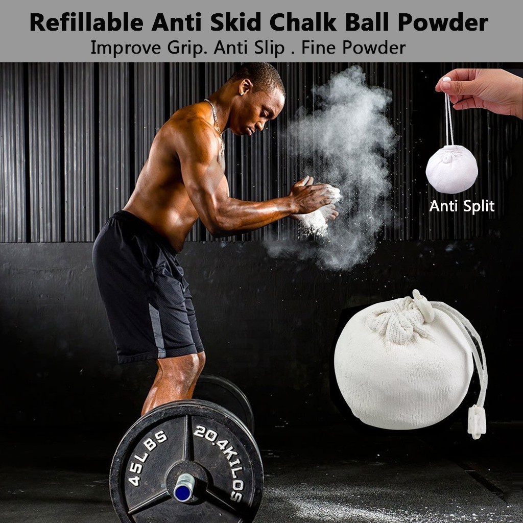 Gym Chalk Blocks Magnesium Powder Anti-skid For Weight Lifting / Training  1Pc Portable