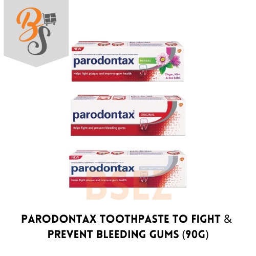 PARODONTAX TOOTHPASTE TO FIGHT & PREVENT BLEEDING GUMS (90G) | Shopee ...