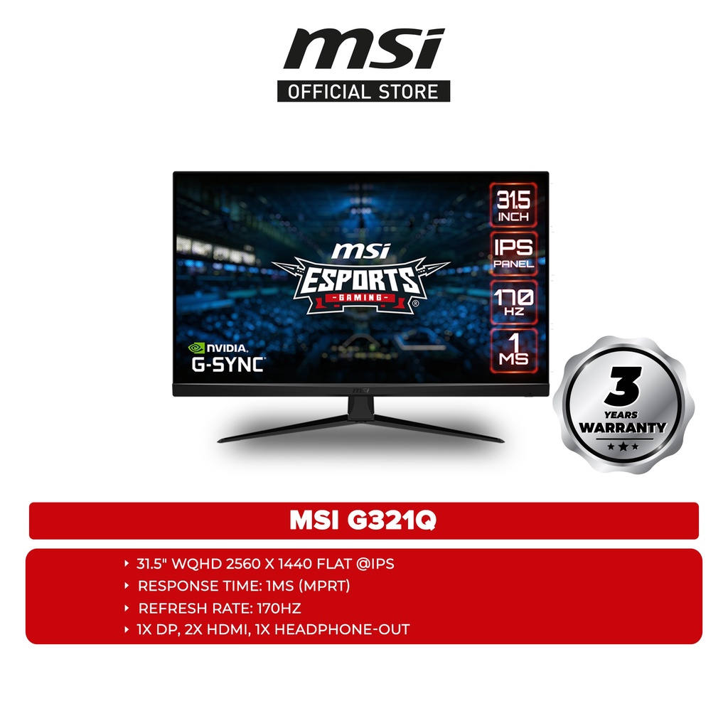 MSI G321Q 31.5